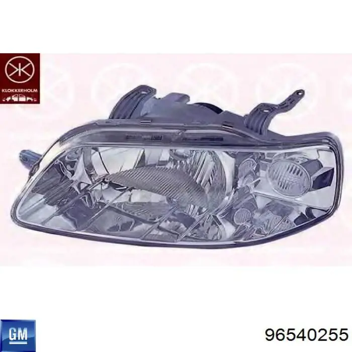 96540255 General Motors Reflektor lewy
