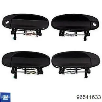 Klamka drzwi tylnych zewnętrzna lewa General Motors 96541633 cena, od 8,94 USD
