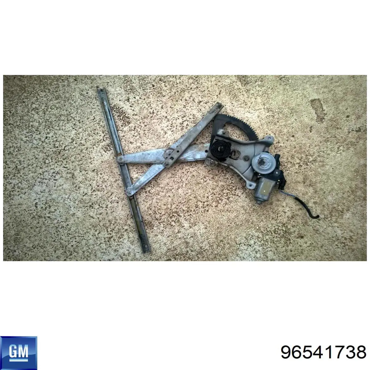 Silniczek podnośnika szyby drzwi przednich prawych General Motors 96541738 cena, od 47,67 USD