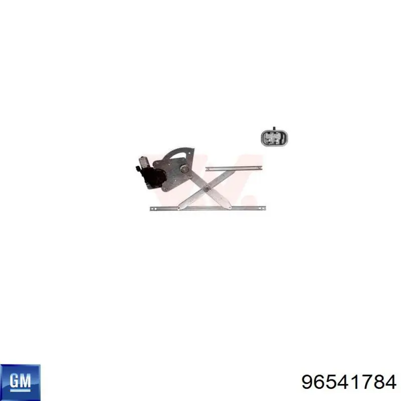 96541784 General Motors Mechanizm podnoszenia szyby drzwi przednich prawych