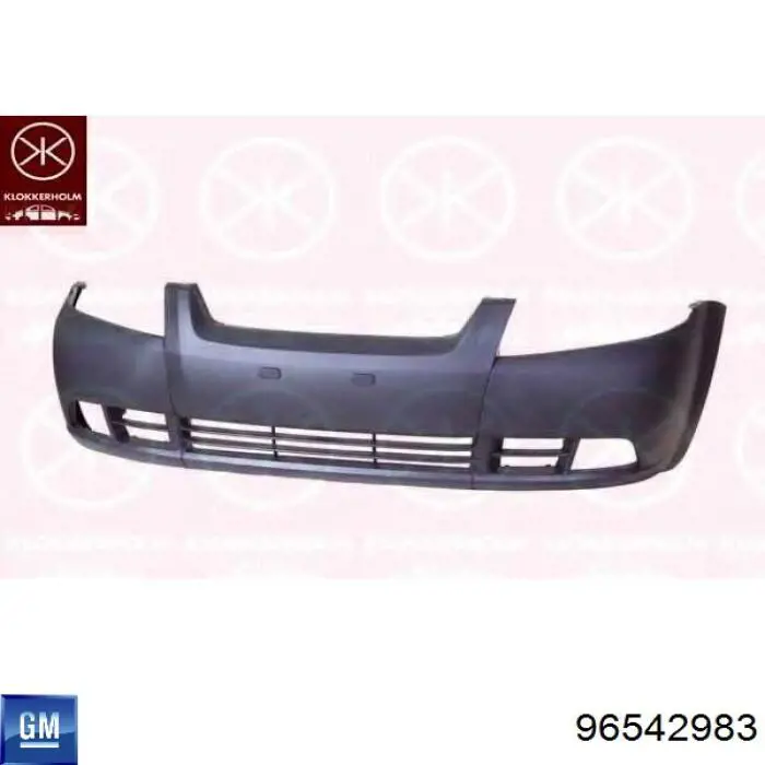 96542983 General Motors Zderzak przedni