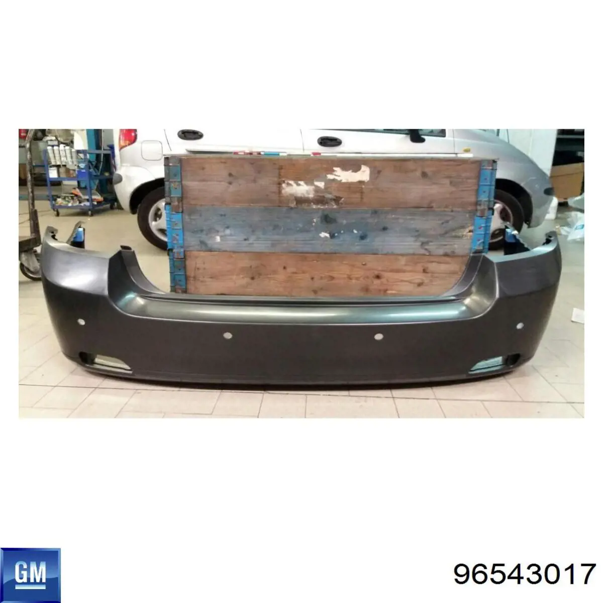 96543017 General Motors Zderzak tylny