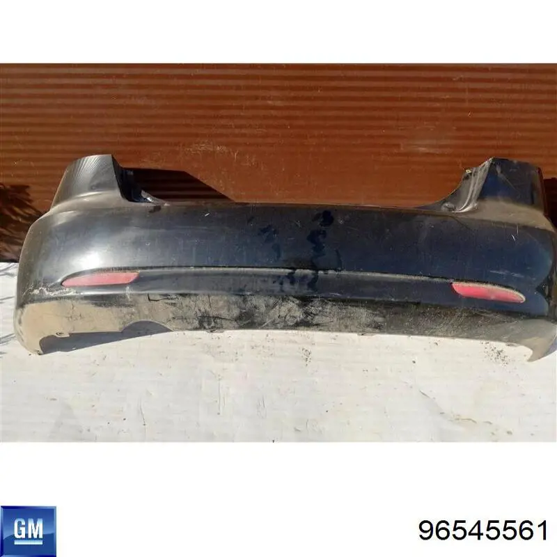 Zderzak tylny Polcar 2505962