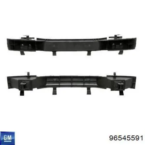 Wzmocnienie zderzaka tylnego General Motors 96545591 cena, od 31,36 USD
