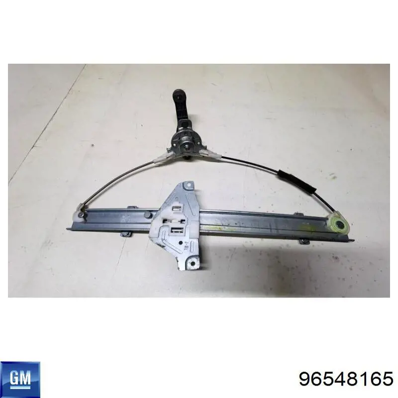 Mechanizm podnoszenia szyby drzwi tylnych lewych General Motors 96548165 cena, od 38,63 USD