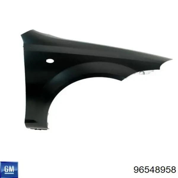 Błotnik przedni prawy General Motors 96548958 cena, od 59,61 USD
