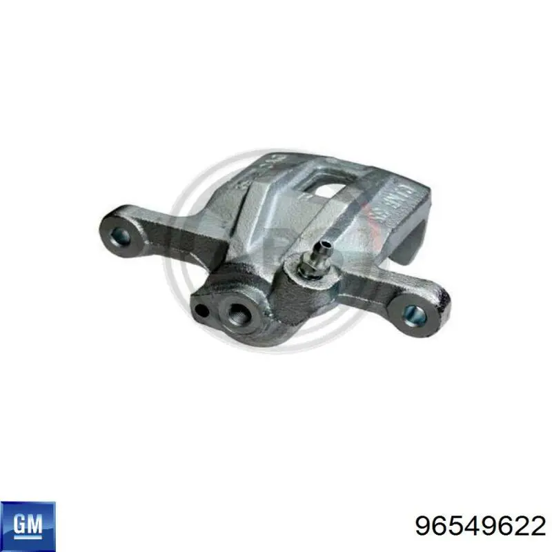 Do koszyka 96549622 General Motors Zacisk hamulcowy tylny lewy