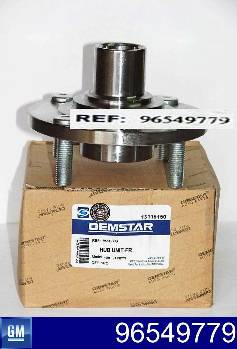 Piasta przednia General Motors 96549779 cena, od 29,94 USD