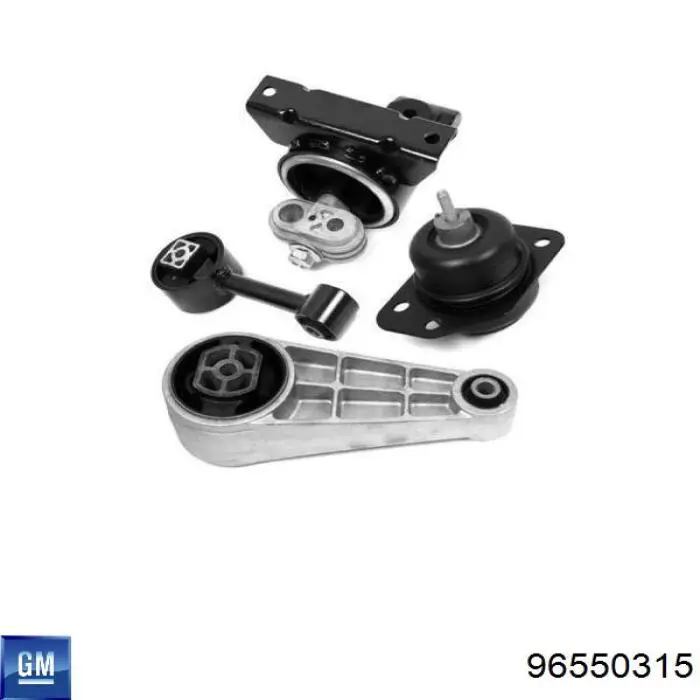 Do koszyka 96550315 General Motors Poduszka (podpora) silnika prawa dolna