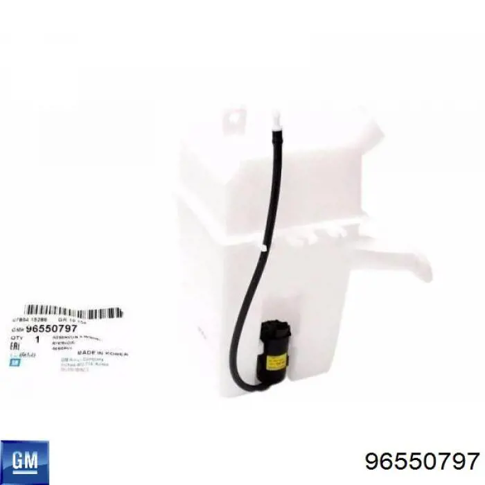 Do koszyka Zbiorniczek spryskiwacza szyb Chevrolet Lacetti  J200