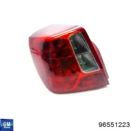Lampa zespolona tylna lewa 0160111F1C Tempest
