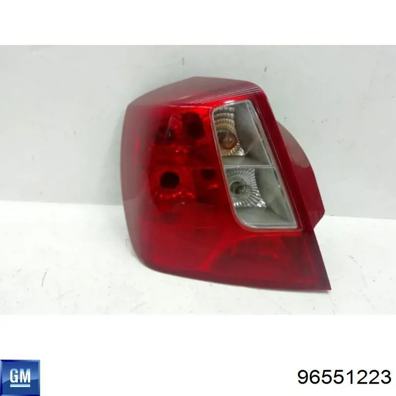 96551223 General Motors lampa zespolona tylna lewa