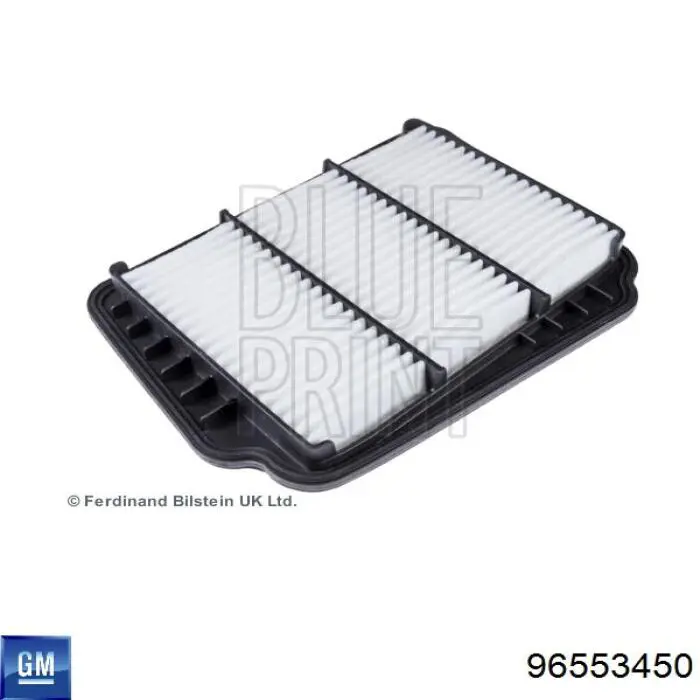 Filtr powietrza 96553450 General Motors