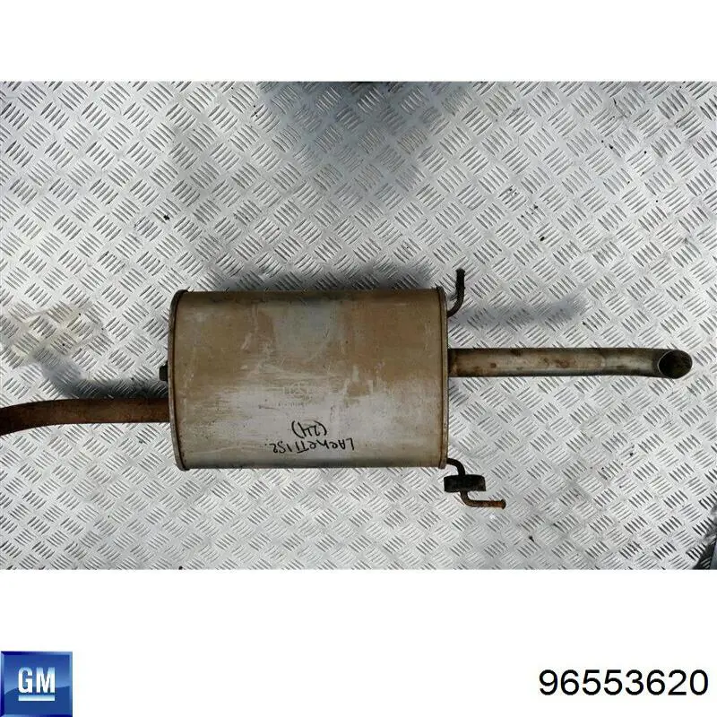 Tłumik, tylna część General Motors 96553620 cena, od 80,02 USD