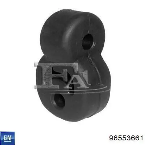 96553661 Market (OEM) Poduszka mocowania tłumika