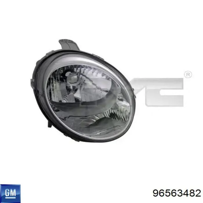 Reflektor lewy General Motors 96563482 cena, od 87,46 USD