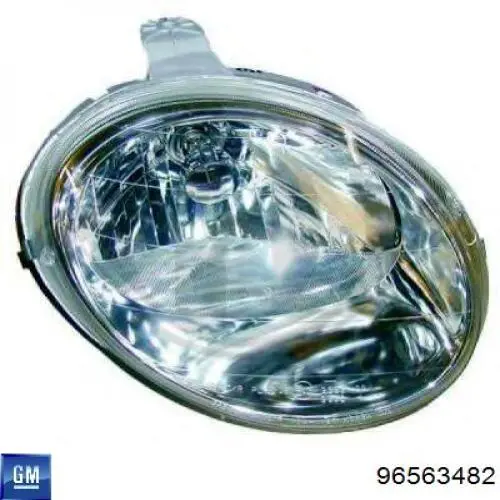 Do koszyka 96563482 General Motors Reflektor lewy