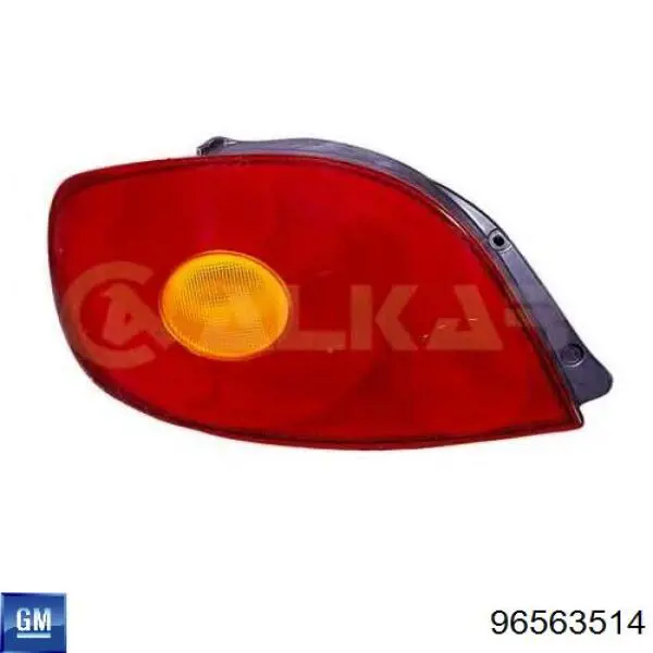 Do koszyka Lampa zespolona tylna lewa Daewoo Matiz  KLYA