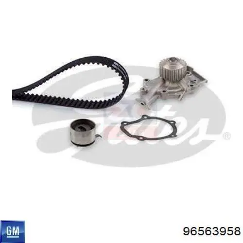 Do koszyka 96563958 General Motors Pompa chłodząca wodna