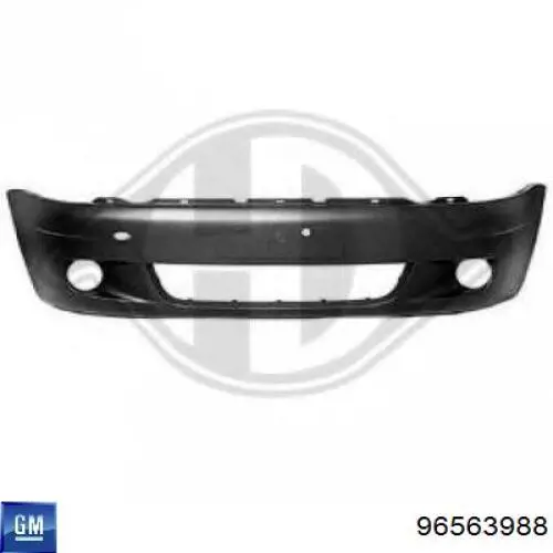 Zderzak przedni General Motors 96563988 cena, od 144,72 USD