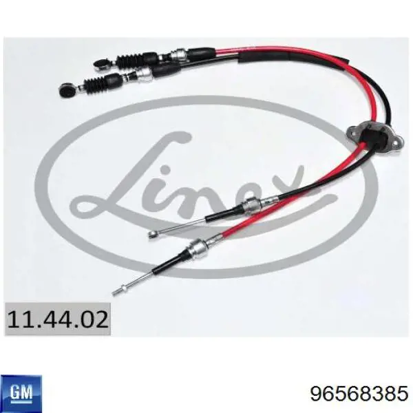 96568385 General Motors Linka dźwigni zmiany biegów podwójna