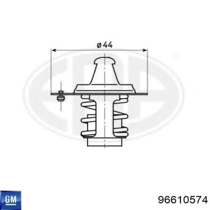 Termostat General Motors 96610574