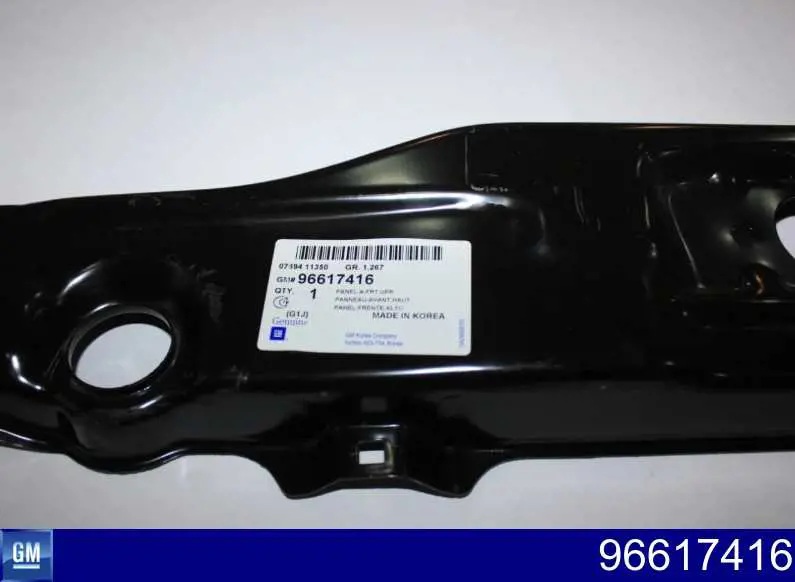 Osłona chłodnicy górna (panel mocowania reflektorów) General Motors 96617416 cena, od 21,90 USD
