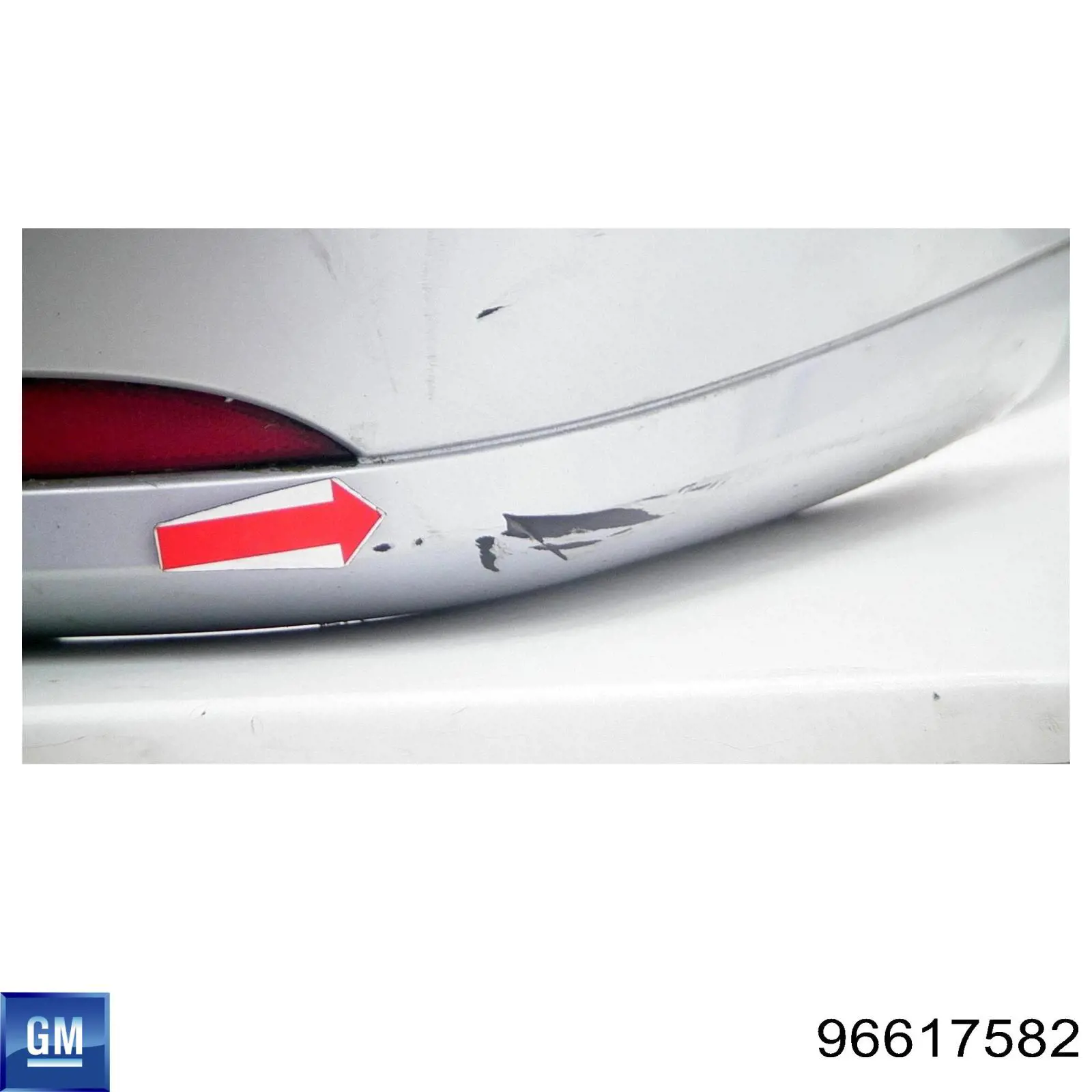 96617582 General Motors Zderzak tylny