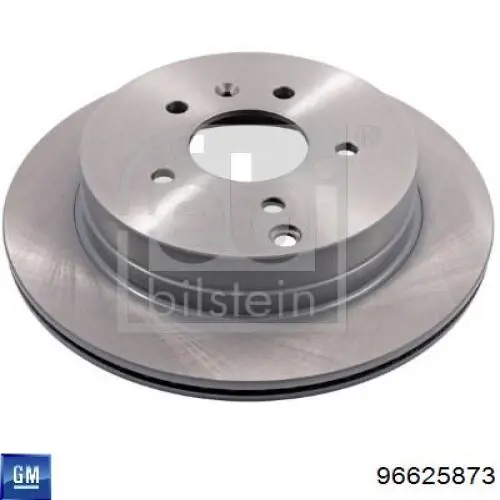 Tarcza hamulcowa tylna General Motors 96625873 cena, od 43,95 USD