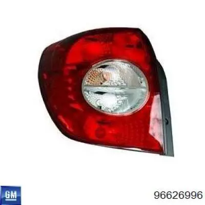 Lampa zespolona tylna prawa do Chevrolet Captiva I C100
