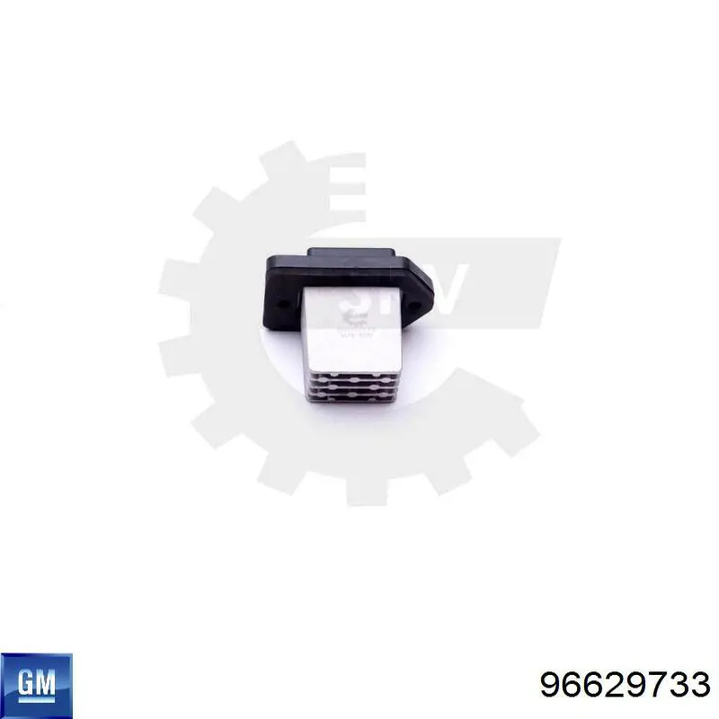 96629733 General Motors Rezystor wentylatora nagrzewnicy (ogrzewacza kabiny)
