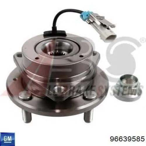 96639585 General Motors Piasta przednia