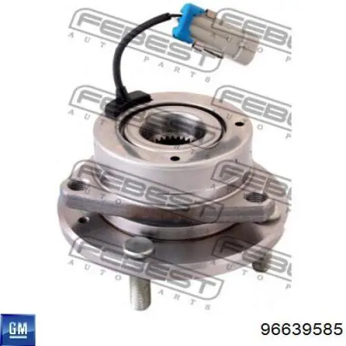 Do koszyka 96639585 General Motors Piasta przednia
