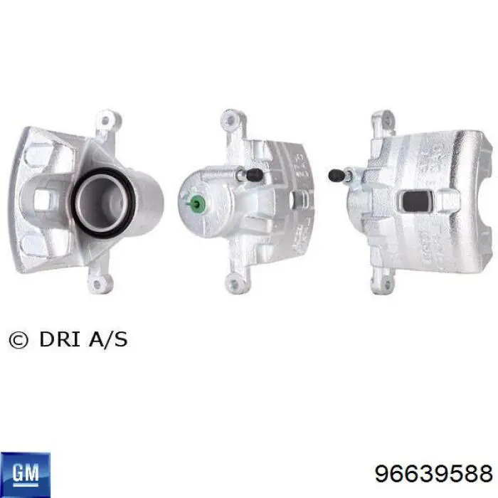 96639588 General Motors Zacisk hamulcowy przedni lewy