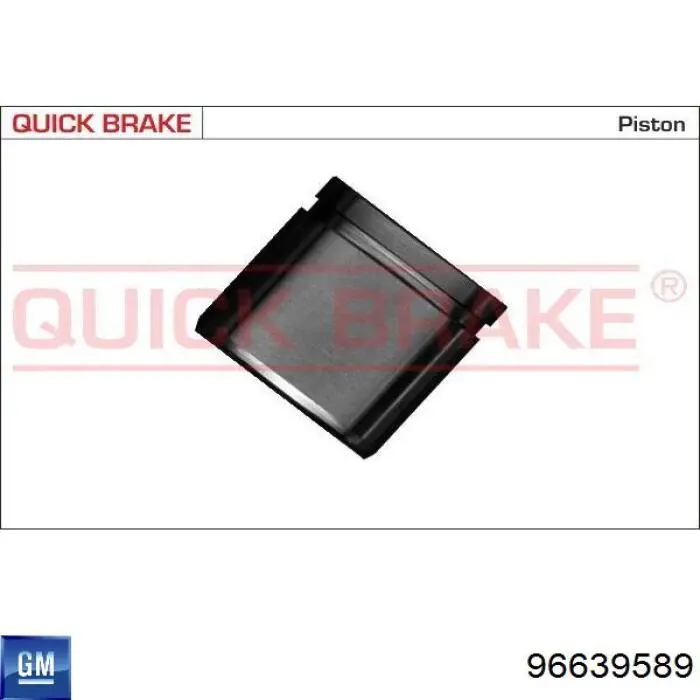 96639589 General Motors Zacisk hamulcowy przedni prawy