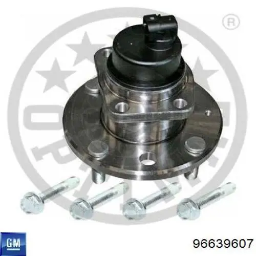 Do koszyka 96639607 General Motors Piasta tylna