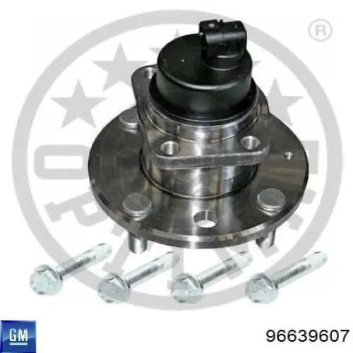 Piasta tylna General Motors 96639607 cena, od 97,71 USD