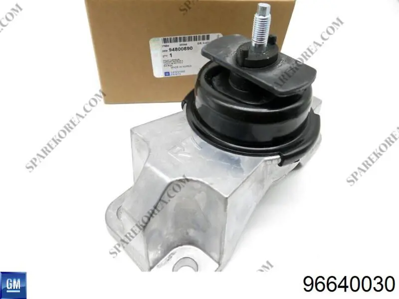 Do koszyka 96640030 General Motors Poduszka (podpora) silnika prawa