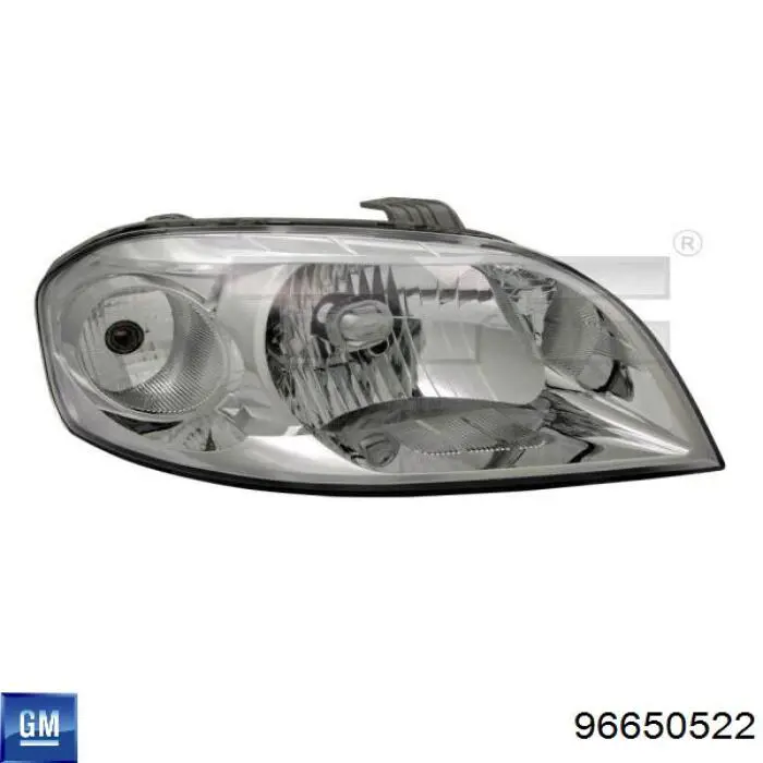 96650522 General Motors Reflektor prawy