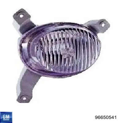 Do koszyka 96650541 General Motors Lampa przeciwmgielna prawa