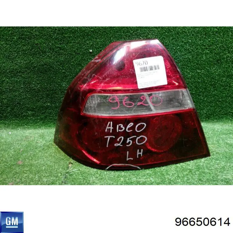 96650614 General Motors lampa zespolona tylna lewa