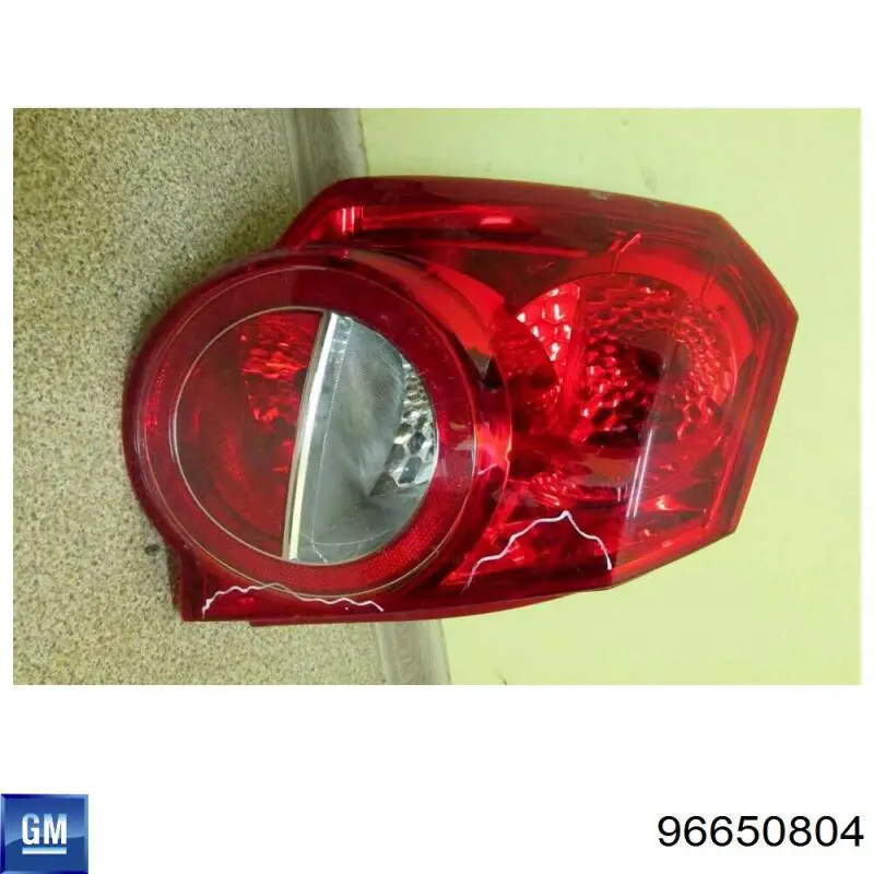 Do koszyka 96650804 General Motors Lampa zespolona tylna lewa