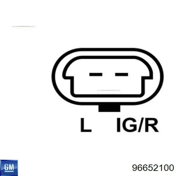 Alternator General Motors 96652100 cena, od 105,24 USD