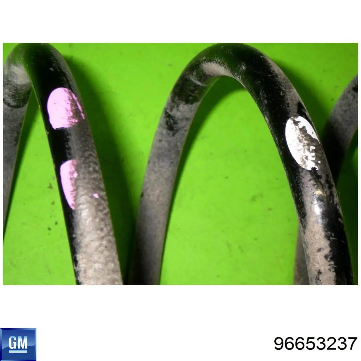 Do koszyka 96653237 General Motors Sprężyna przednia
