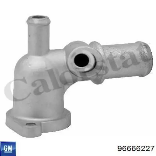Kołnierz układu chłodzenia (trójnik) General Motors 96666227 cena, od 11,07 USD