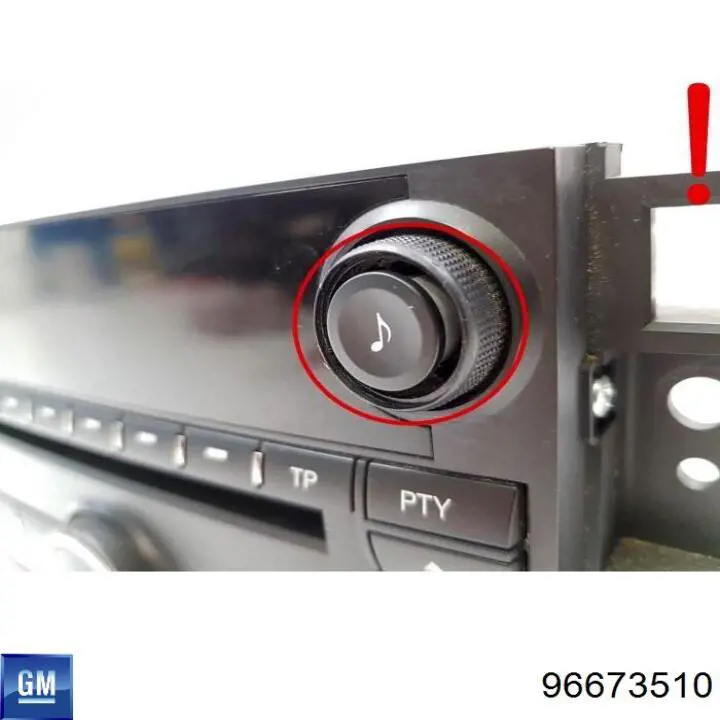 Radioodtwarzacz (radio AM/FM) Chevrolet Captiva I SUV (C100) (2006 - 2010) cena, od 99,24 USD