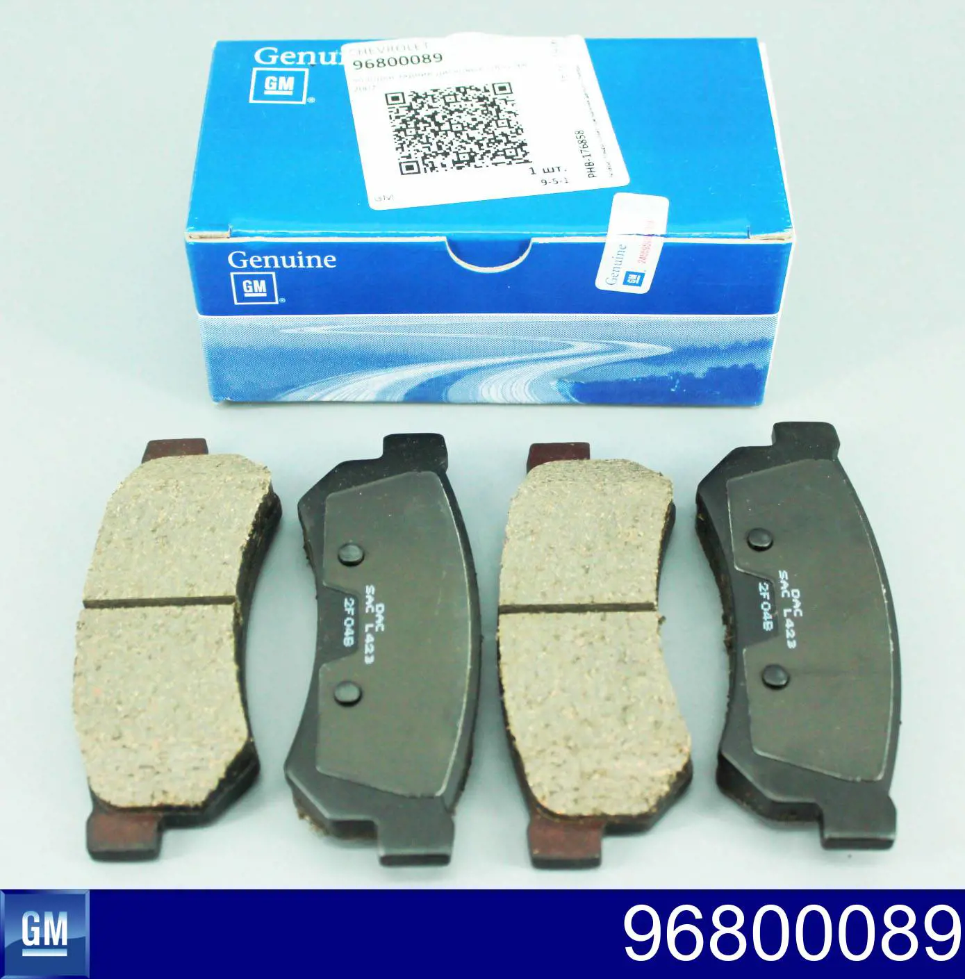 Okładziny (klocki) do hamulców tarczowych tylne General Motors 96800089 cena, od 17,18 USD