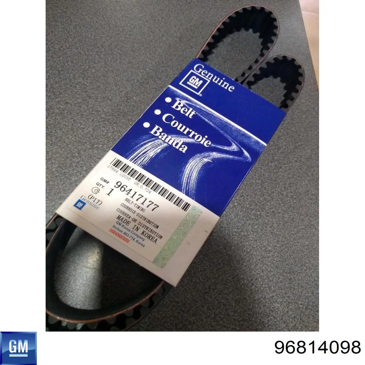 Do koszyka 96814098 General Motors Pasek rozrządu