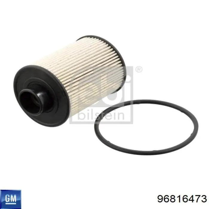 Filtr paliwa General Motors 96816473 cena, od 21,31 USD