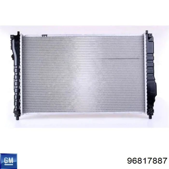Chłodnica silnika General Motors 96817887 cena, od 68,10 USD